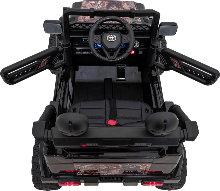 Електромобіль для дітей позашляховий Ramiz Toyota FJ Cruiser 4 x 4 Чорне листя (5903864956276) - зображення 10