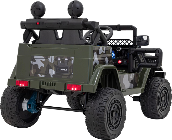 Електромобіль для дітей позашляховий Ramiz Toyota FJ Cruiser 4 x 4 Камуфляний (5903864956269) - зображення 8