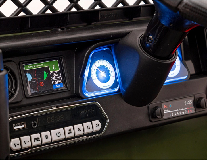 Електромобіль для дітей позашляховий Ramiz Toyota FJ Cruiser 4 x 4 Камуфляний (5903864956269) - зображення 12