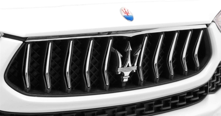 Електромобіль для дітей Ramiz Maserati Ghibli Білий (5903864907360) - зображення 12