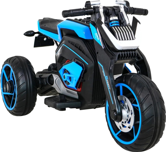 Електромотоцикл для дітей Ramiz Motor Future Синій (5903864913651) - зображення 9