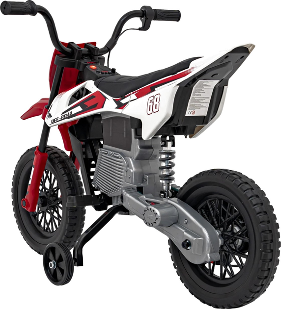 Motocykl elektryczny dla dzieci Ramiz Pantone 361C Czerwony (5903864941715) - obraz 4
