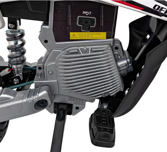 Motocykl elektryczny dla dzieci Ramiz Pantone 361C Czerwony (5903864941715) - obraz 12