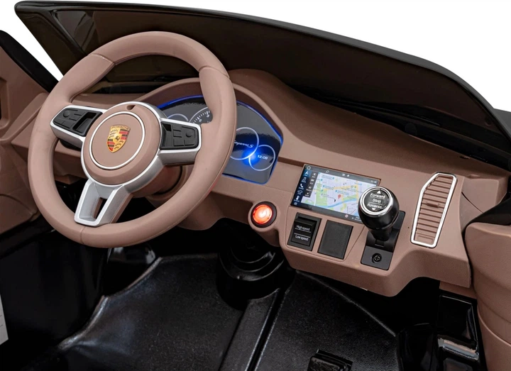Електромобіль для дітей Porsche Cayenne S Чорний (5903864941005) - зображення 12