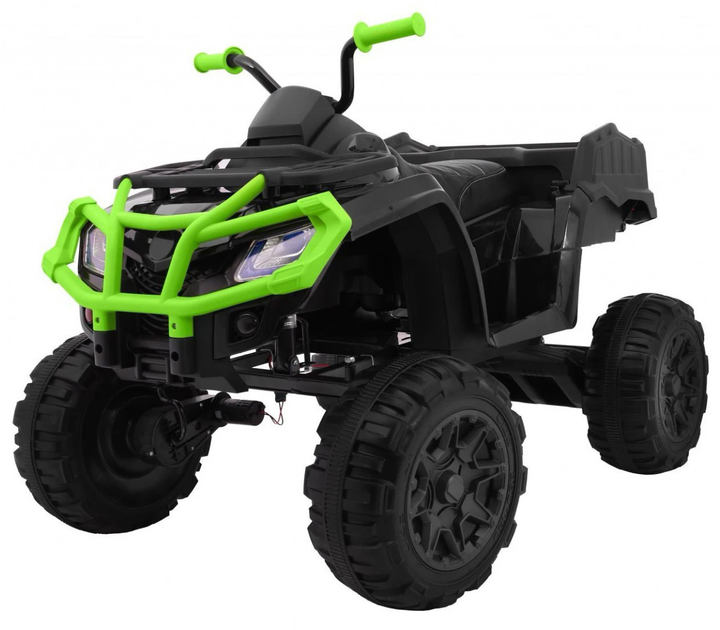 Електричний квадроцикл Ramiz XL ATV 2.4 GHz Чорно-зелений (5903864904543) - зображення 1