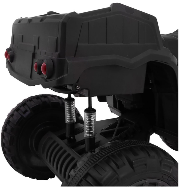 Квадроцикл електричний для дітей Ramiz XL ATV 2.4 GHz Чорно-зелений (5903864904543) - зображення 10