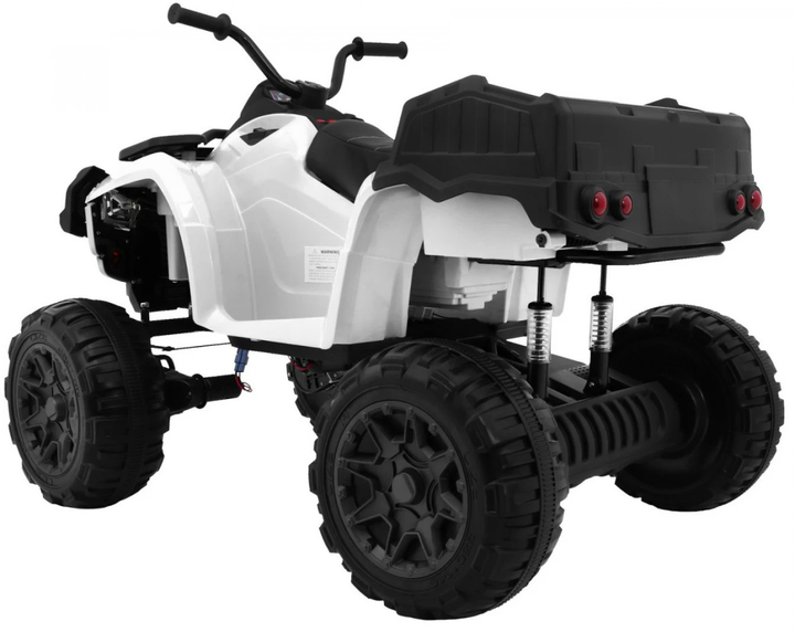 Quad elektryczny dla dzieci Ramiz XL ATV Biały (5903864904550) - obraz 3