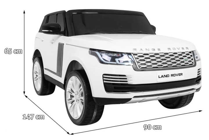 Електромобіль Ramiz Range Rover HSE Білий (5903864905052) - зображення 2