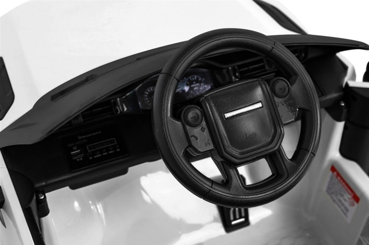 Samochód elektryczny dla dzieci Ramiz Range Rover Evoque Biały (5903864913088) - obraz 8