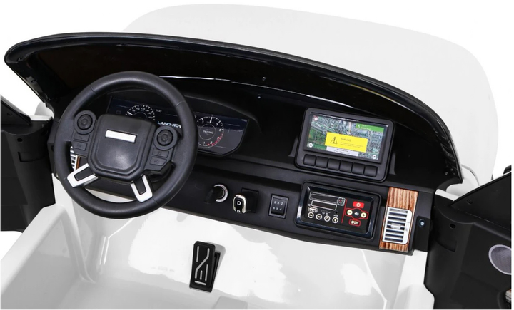 Електромобіль для дітей Ramiz Range Rover HSE Білий (5903864905052) - зображення 9