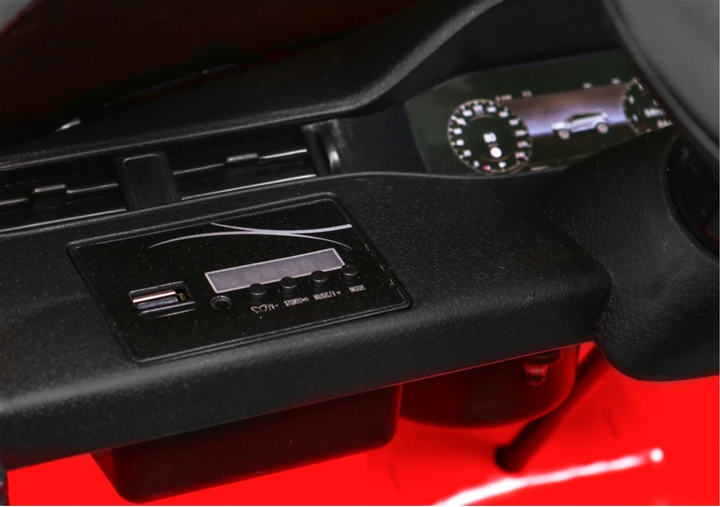 Samochód elektryczny dla dzieci Ramiz Range Rover Evoque Czerwony (5903864914023) - obraz 12