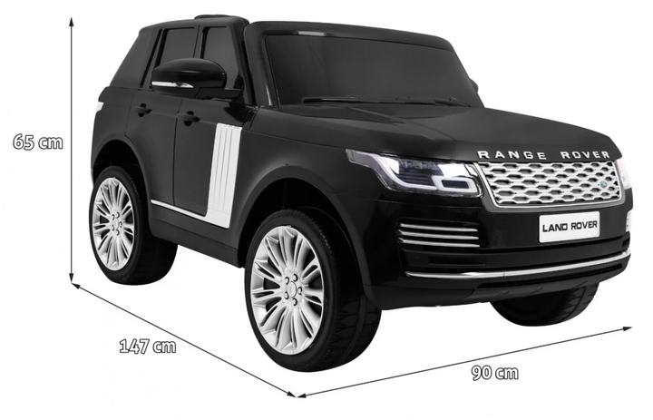 Samochód elektryczny Ramiz Range Rover HSE Czarny (5903864905069) - obraz 2