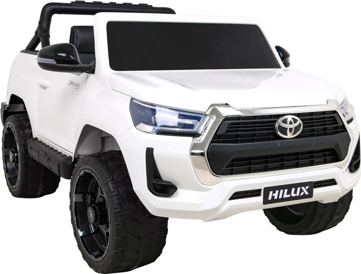 Електромобіль для дітей Ramiz Toyota Hilux Білий (5903864955408) - зображення 10