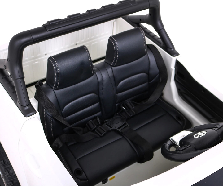 Електромобіль для дітей Ramiz Toyota Hilux Білий (5903864955408) - зображення 12