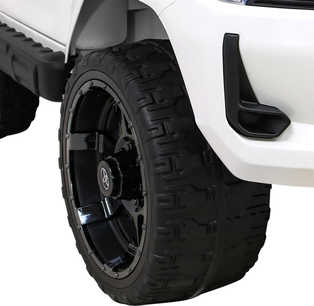 Електромобіль для дітей Ramiz Toyota Hilux Білий (5903864955408) - зображення 16