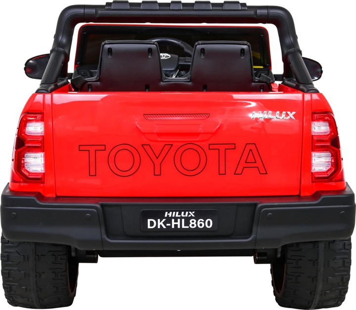 Електромобіль для дітей Ramiz Toyota Hilux Червоний (5903864955415) - зображення 5