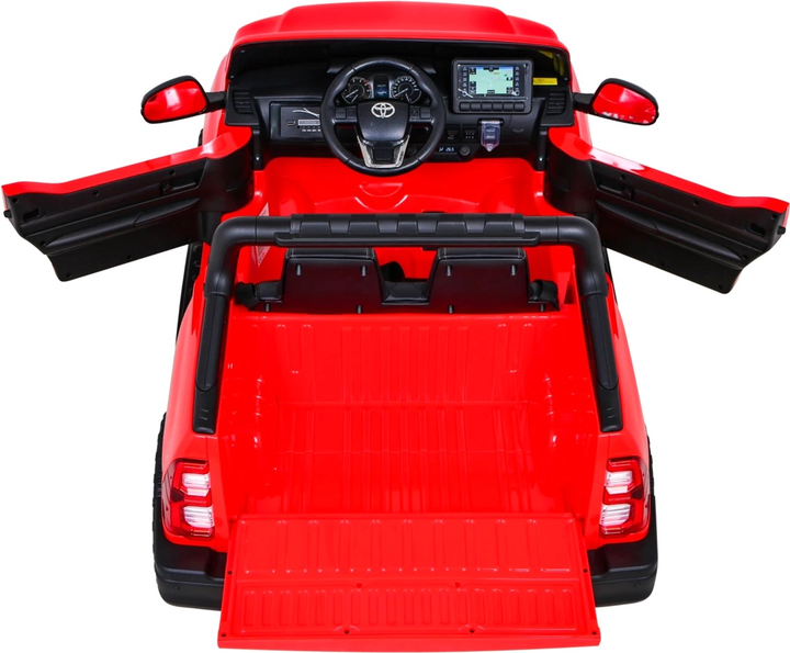 Електромобіль для дітей Ramiz Toyota Hilux Червоний (5903864955415) - зображення 6