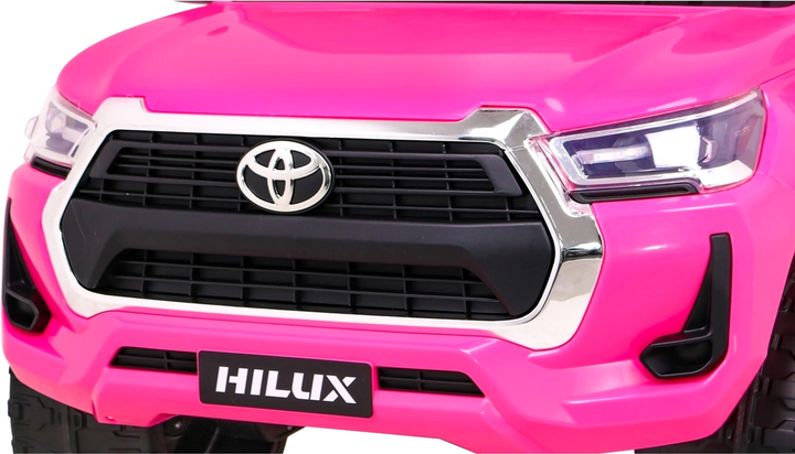 Електромобіль для дітей Ramiz Toyota Hilux Рожевий (5903864955422) - зображення 14
