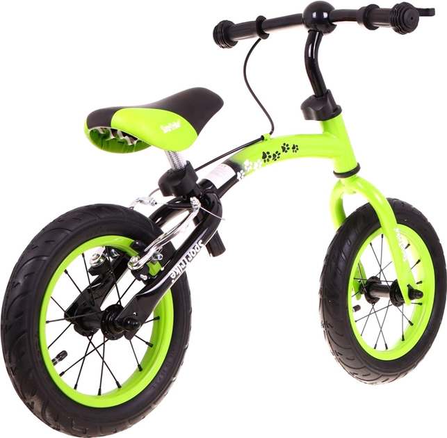 Rowerek biegowy Rastar Boomerang Zielony (5903864909869) - obraz 2