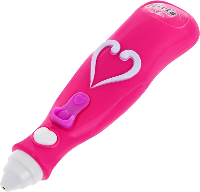 Zestaw do manicure Ramiz Girls Creator Glitter Machine Dryer Accessories (5903864908381) - obraz 5