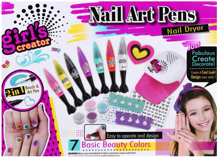 Набір для манікюру Girl\'s Creator Dryer Paint Pen Accessories (5903864902945) - зображення 5