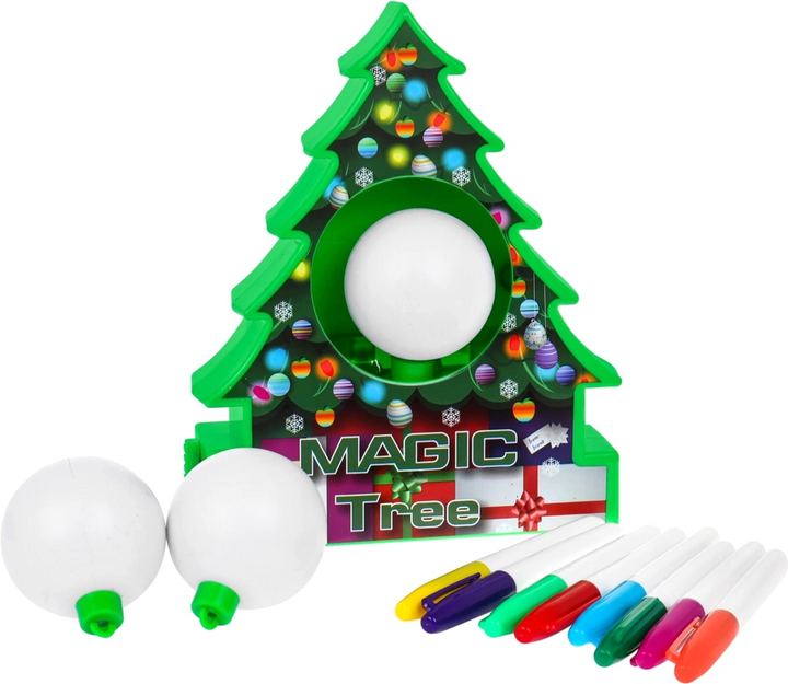 Zestaw kreatywny Ramiz Paint Baubles Interactive Rotating Christmas Tree (5903864953947) - obraz 6