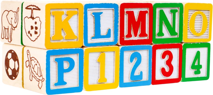 Zabawka edukacyjna Milly & Ted Alfabet Blocks Truck (5903864954852) - obraz 7