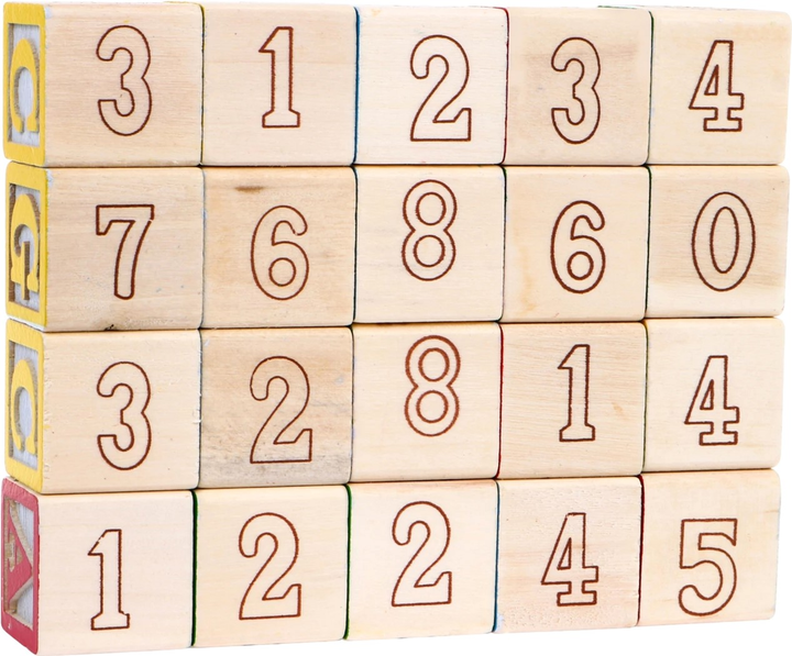 Zabawka edukacyjna Milly & Ted Alfabet Blocks Truck (5903864954852) - obraz 8