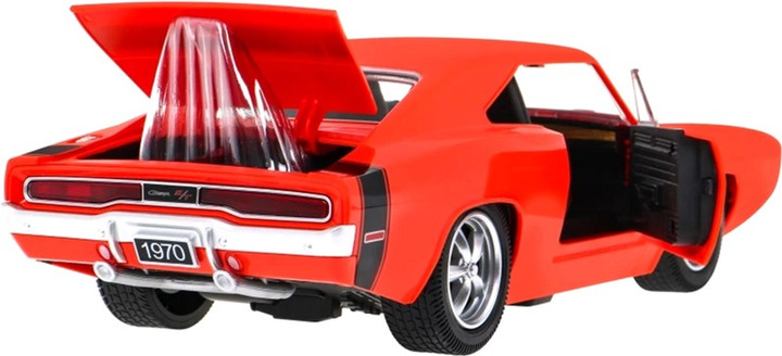 Samochód zdalnie sterowany Rastar 1970 Dodge Charger RT Czerwony (6930751321151) - obraz 5