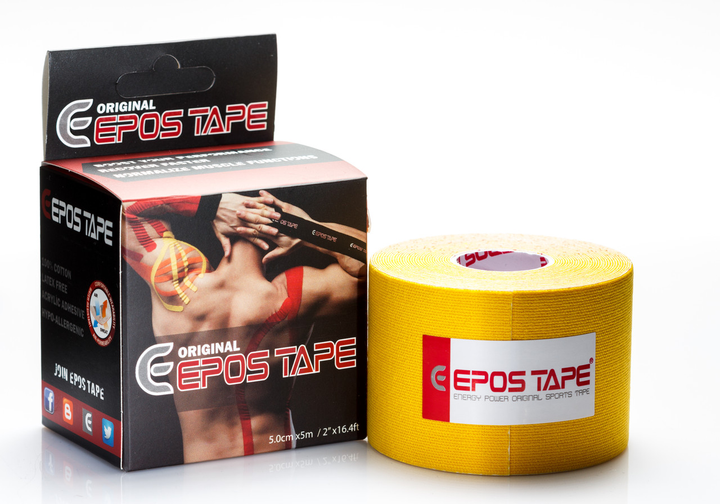 Тейп KT Epos Tape - жовтий - зображення 1
