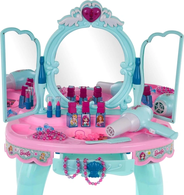 Stół toaletowy Xiong Cheng Fashion Girl Beauty z akcesoriami (5903864957372) - obraz 5