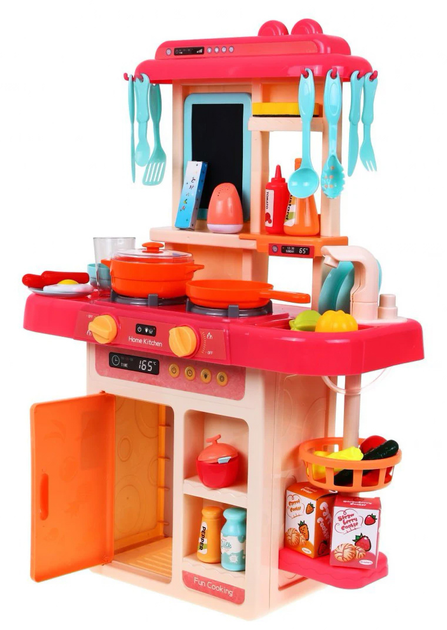 Kuchnia Beibe Good Modern Kitchen z akcesoriami Różowa (5903864900323) - obraz 4