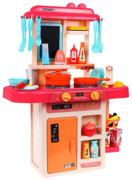 Kuchnia Beibe Good Modern Kitchen z akcesoriami Różowa (5903864900323) - obraz 6