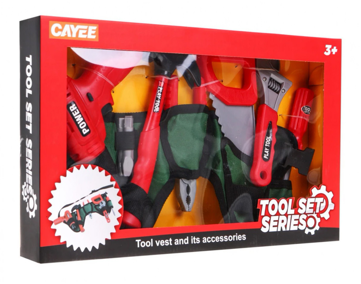 Пояс для інструментів Cayee з аксесуарами (5903864901818) - зображення 1