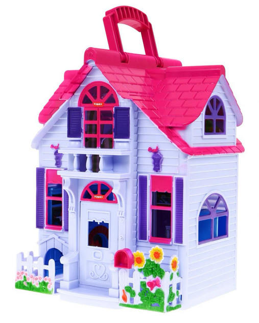 Dom do zabawy SFL My Sweet Home z 2 piętrami i akcesoriami (5903864903546) - obraz 3