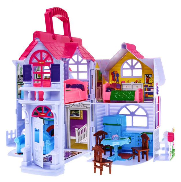 Dom do zabawy SFL My Sweet Home z 2 piętrami i akcesoriami (5903864903546) - obraz 10