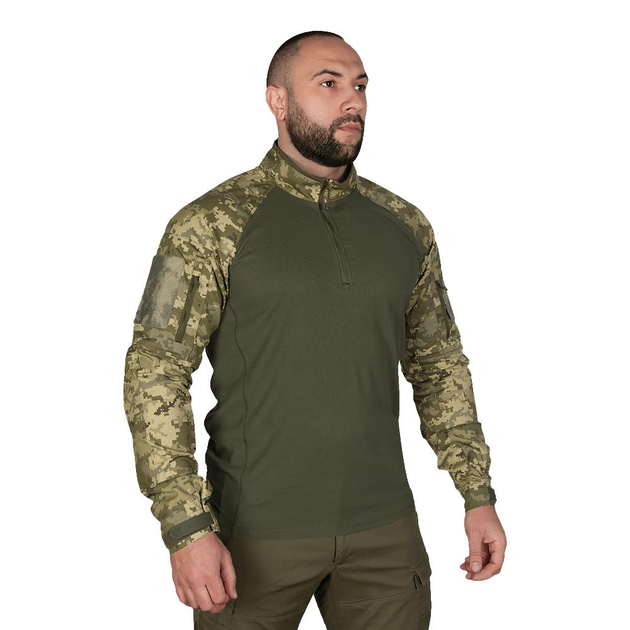 Тактична бойова сорочка Camotec Raid MM14/Olive піксель/олива 3XL - зображення 1