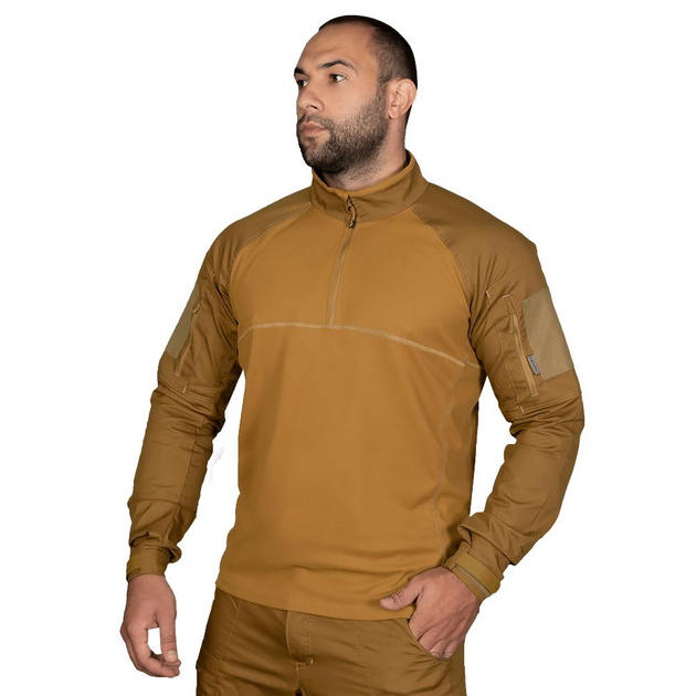 Тактическая боевая рубашка Camotec Cm Raid 2.0 Twill/Coolpass Air 2.0 Coyote койот 3XL - изображение 2