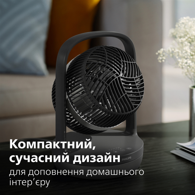 Настільний вентилятор PHILIPS Серія 3000 CX3050/01 - зображення 8