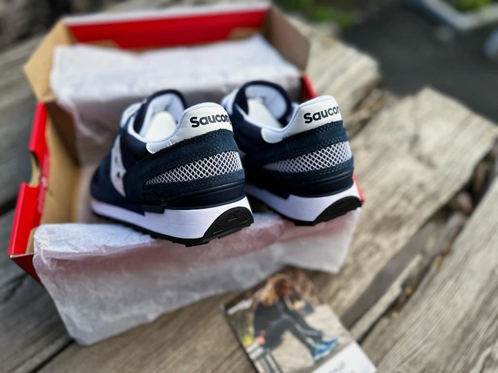 Кроссовки мужские Saucony Shadow Original S2108-856 48 (13 US) 31 см Navy/White синие (11111702) - Фото 9 Кроссовки мужские Saucony Shadow Original S2108-856 48 (13 US) 31 см Navy/White синие (11111702) - изображение 9