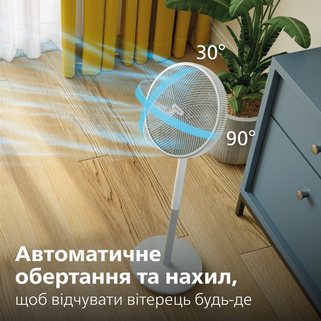 Вентилятор Philips 2000 CX2550/00 - зображення 7