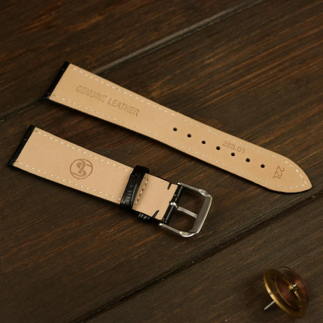 Ремешок кожаный SL Slava Genuine Leather 22 мм SL-087 – фото, отзывы ...