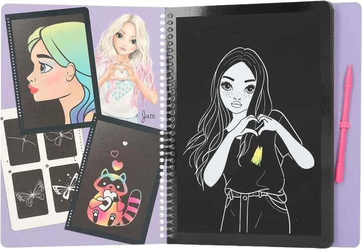 Scratchbook Depesche TOPModel Magic-Scratch Book (4010070644246) - obraz 4