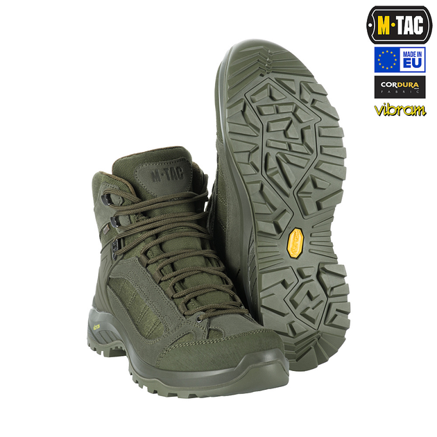 Ботинки M-Tac тактические демисезонные Pro Line Ranger Green 41 - изображение 1