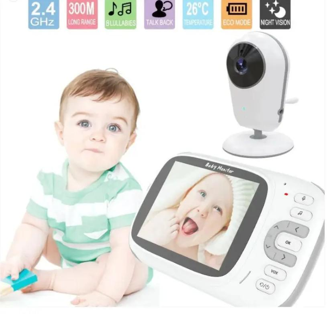 Видеоняня Baby Monitor VB609 Видеоняня беспроводная с двусторонней связью - изображение 2