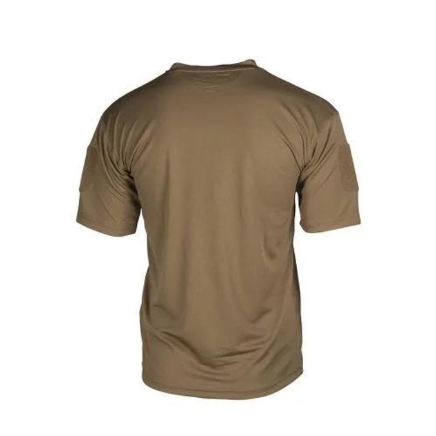 Тактическая футболка Sturm Mil-Tec "Tactical T-Shirt Quickdry" Dark Coyote койот M - изображение 2