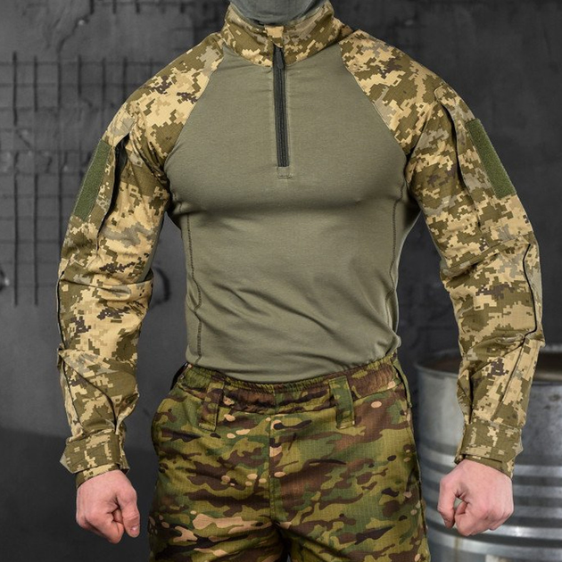 Мужской убакс "Mujahideen" с карманами под налокотники пиксель размер 2XL - изображение 1
