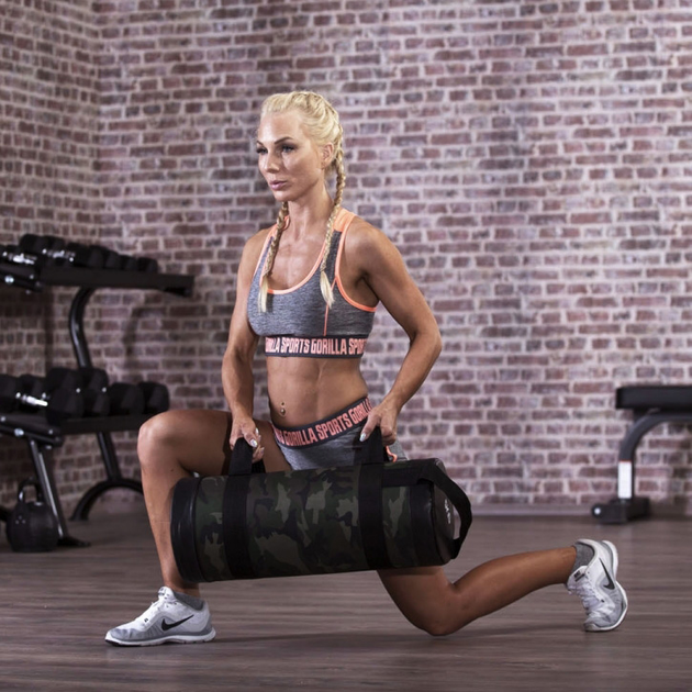 Мішок для кросфіту Gorilla Sports Camo Power Bag 5 кг (4260438735738) - зображення 5