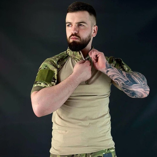 Убакс Han-Wild рип-стоп с коротким рукавом мультикам размер 2XL - изображение 4