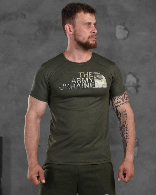 Армейская мужская футболка The Army Ukraine XL олива (87565) - изображение 1